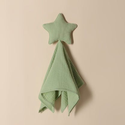 Appeasing Towel Cotton Gauze-1 Year Old Baby Coax Nap Sleep Hand Puppet