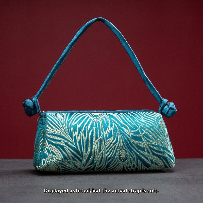 Vintage Silk Embroidery Ladies Hand Bag