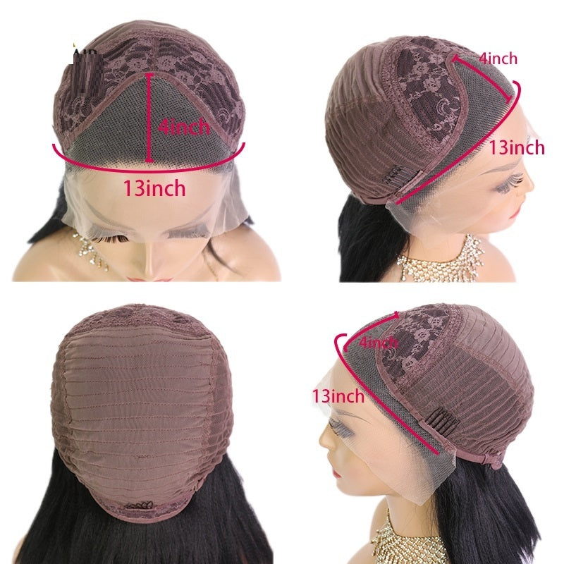 Color Blend Human Hair Wig