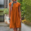 Trendy U-Neck Casual Dress