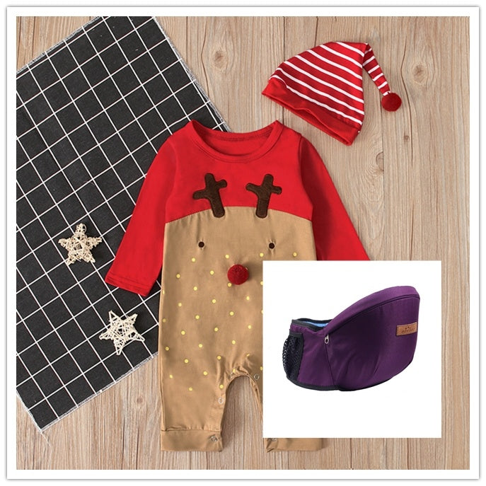 Christmas Deer Romper gift idea for newborns