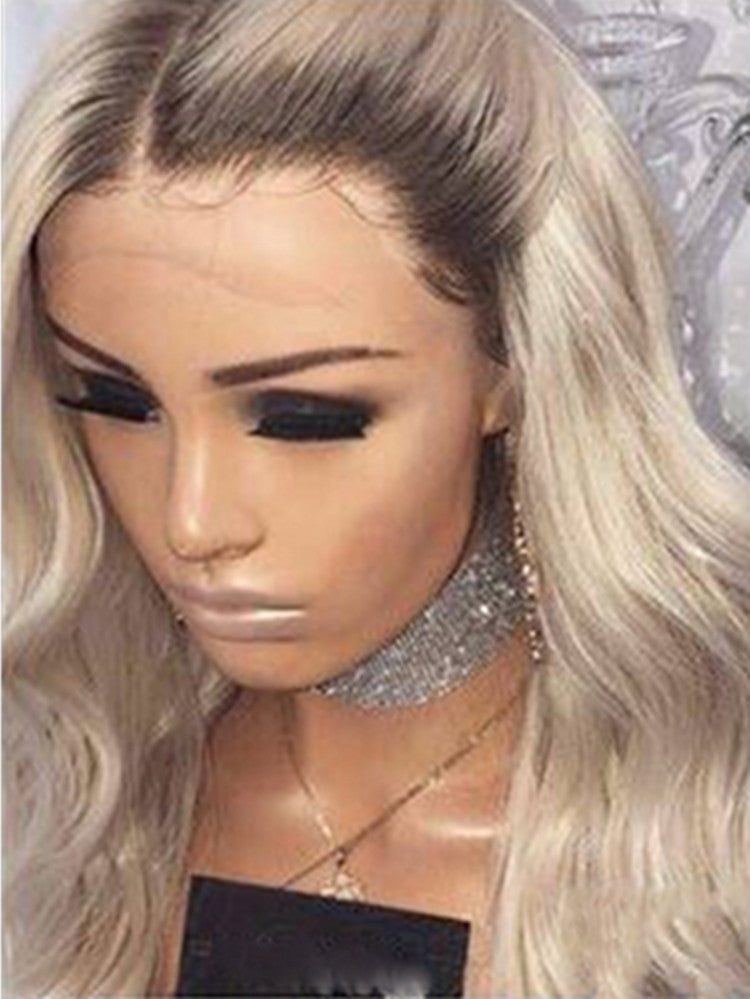 Soft Long Curly Blonde Wig