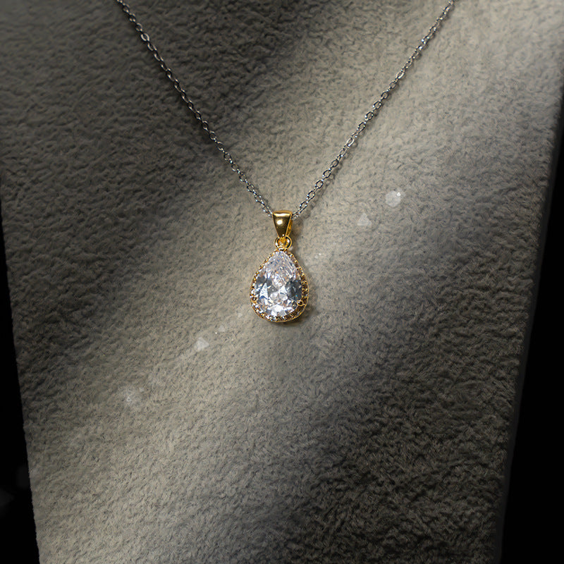 Luxury Drop Zircon Jewelry Set