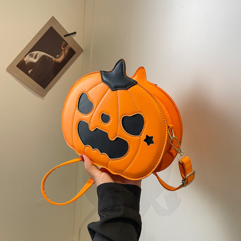 Pumpkin Bag Women's Halloween Shoulder Messenger Bag