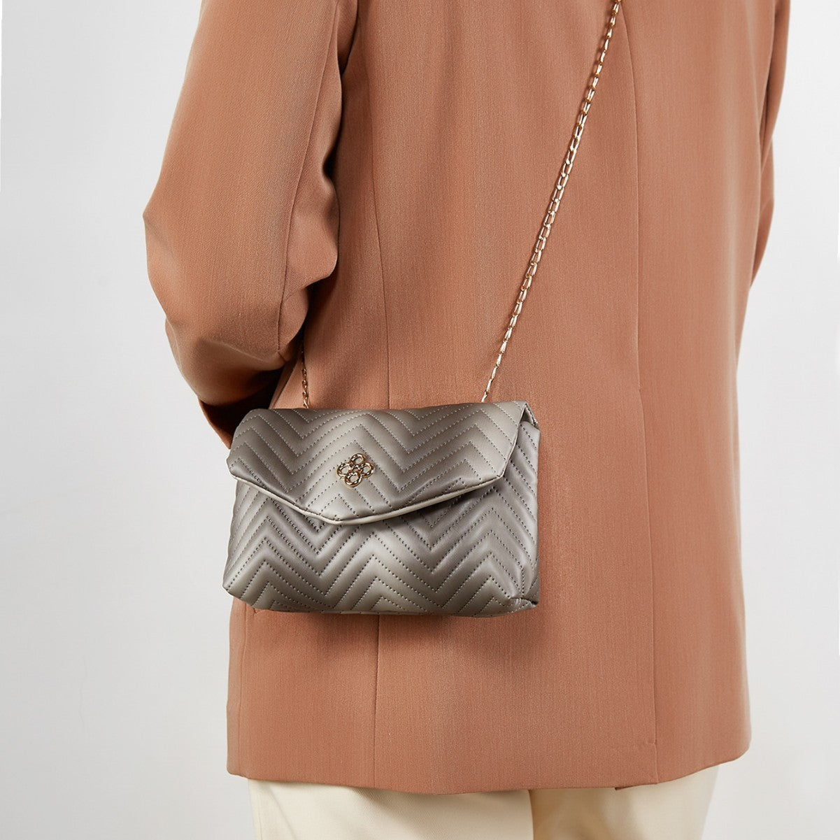 New Contrast Color Polyester Suitable For Portable Travel Lipstick Cosmetics Women's Bag