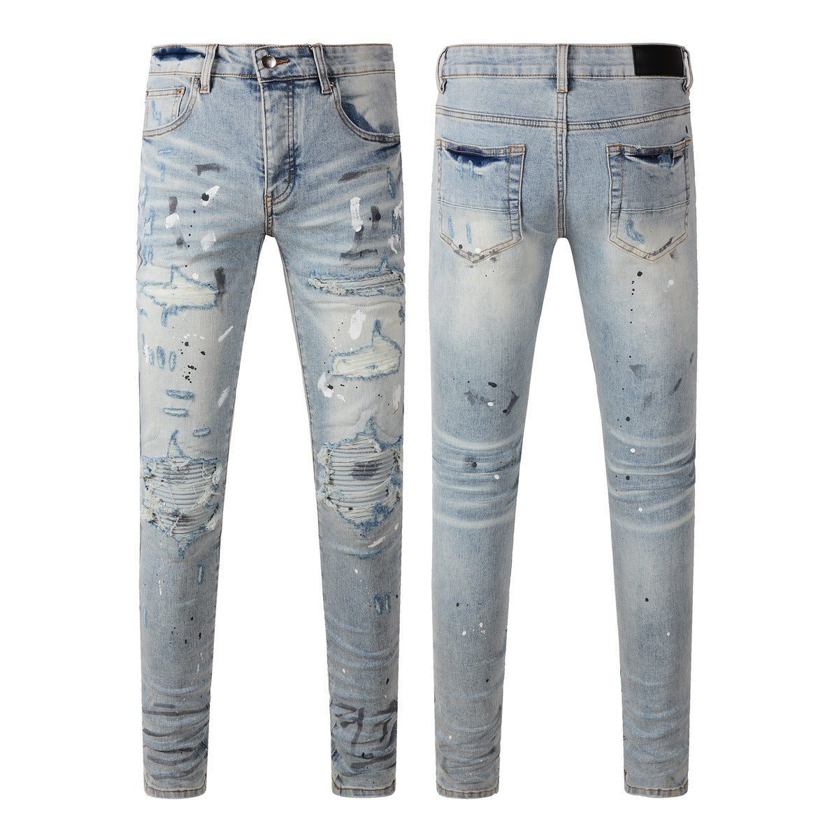 Fashion Close-Fitting Jeans