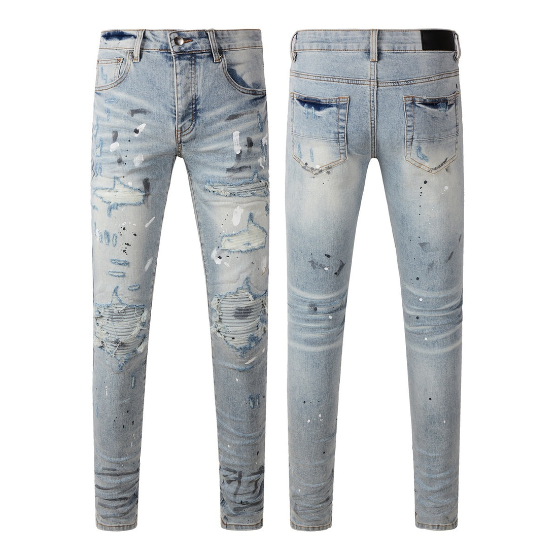 Fashion Close-Fitting Jeans