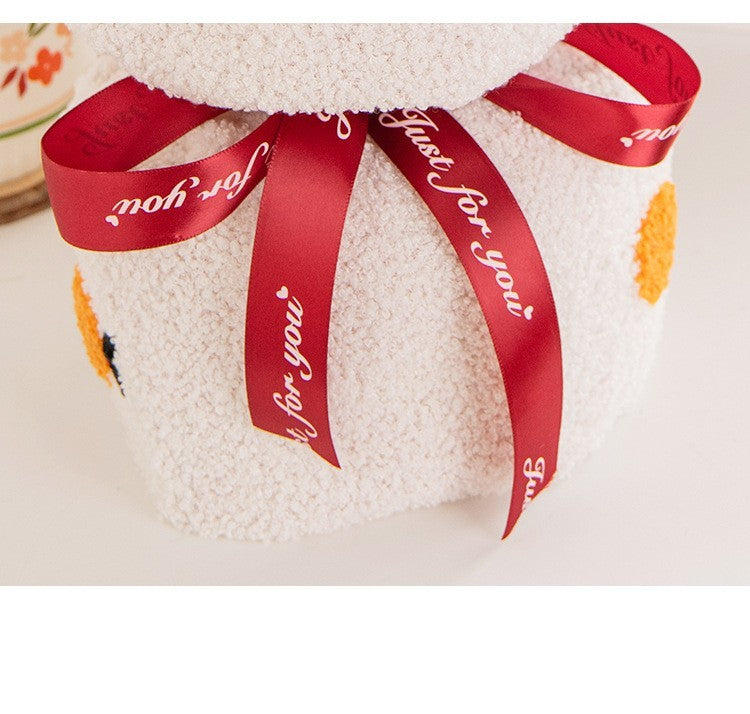 Knitted Christmas Fruit Decore Apple Fruit Bouquet