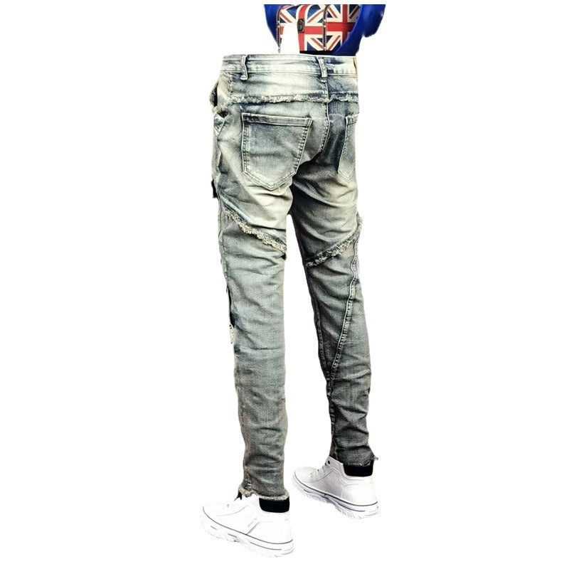 Fashion Casual Ripped Jeans