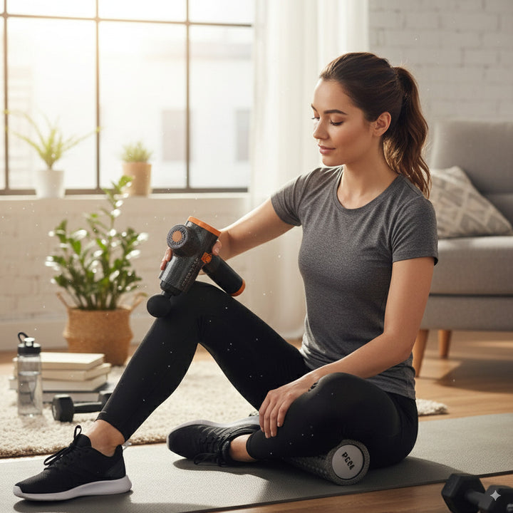 Electric Massage Gun with 6 Massage Heads