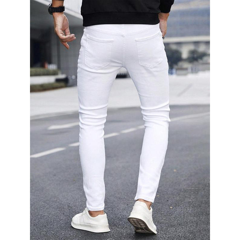 Casual Slim Fit Denim Pants
