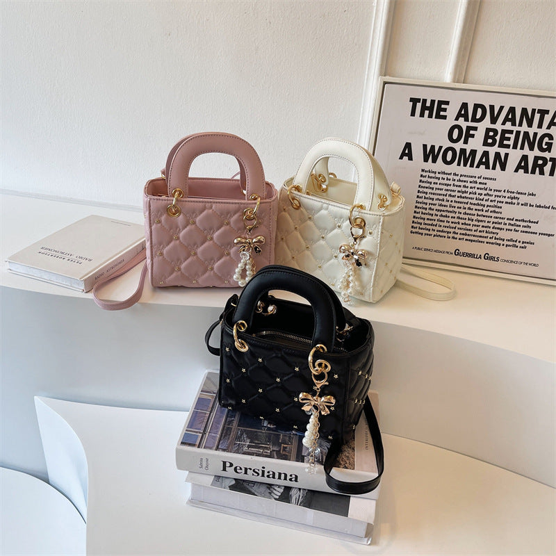 Diamond Embroidery Thread Small Bag Women's Fashion Shoulder Messenger Bag