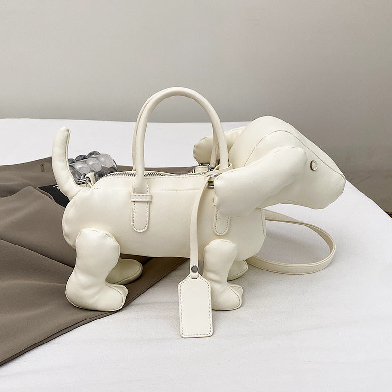 Creative Puppy Weird Animal Design Handbag Shoulder Bag