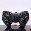 Bow Diamond Evening Bag Rhinestone Clutch