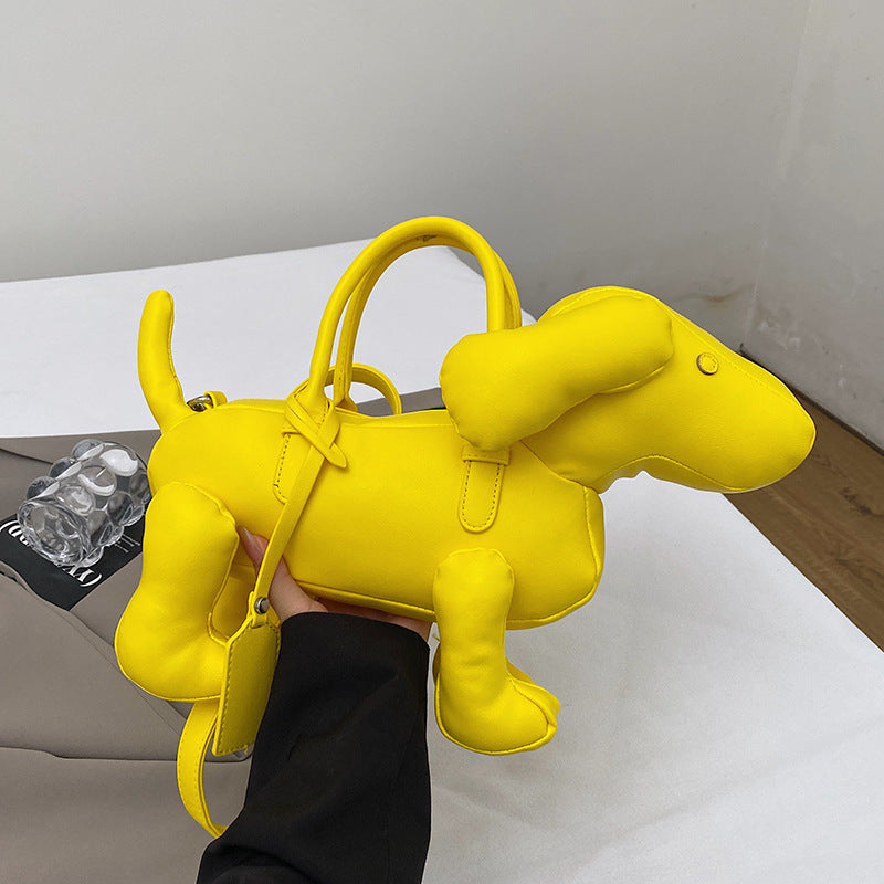 Creative Puppy Weird Animal Design Handbag Shoulder Bag