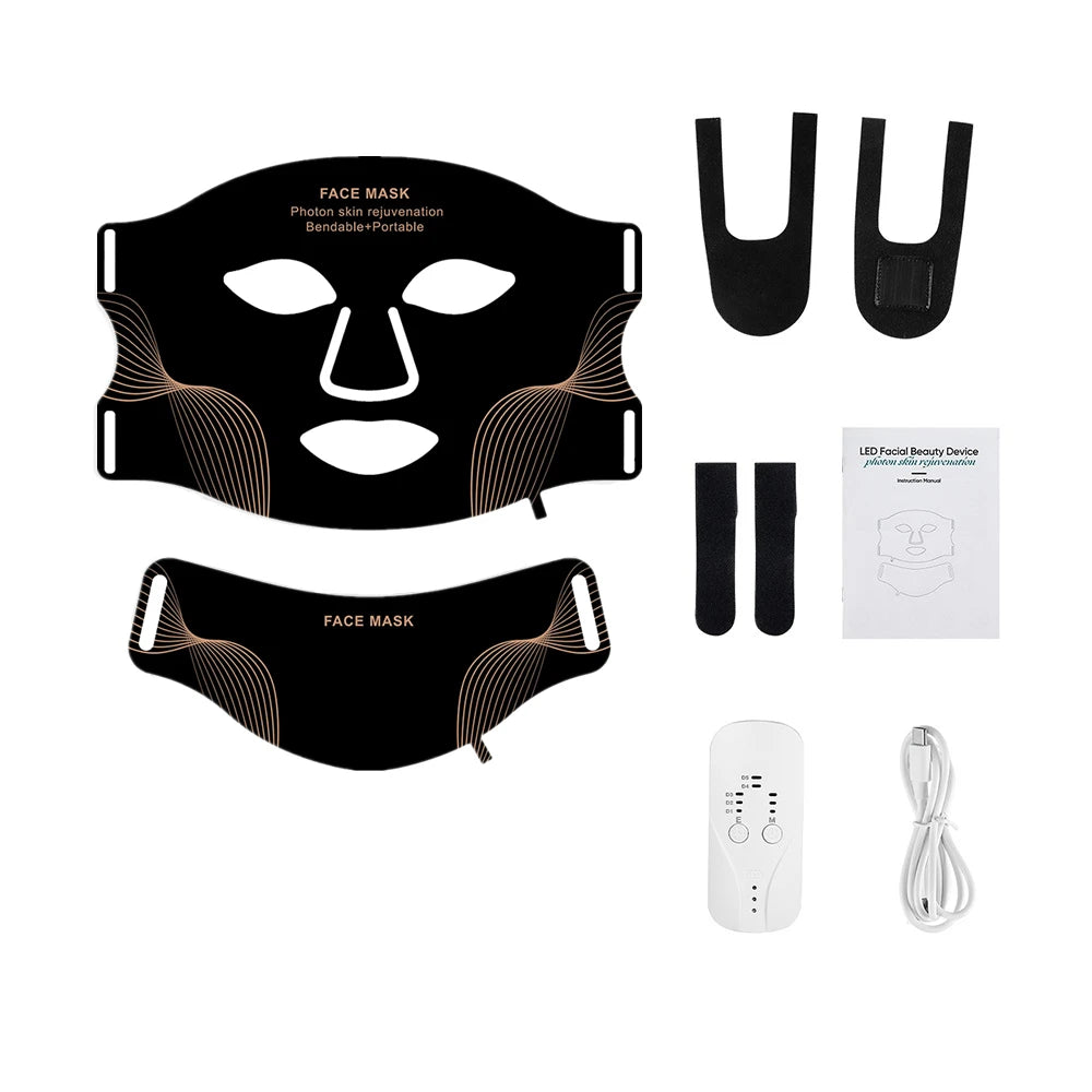 Silicone LED Face & Neck Mask