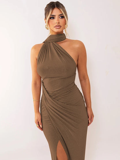Off-shoulder Sexy Maxi Dress