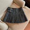 Leather Mini Skirt