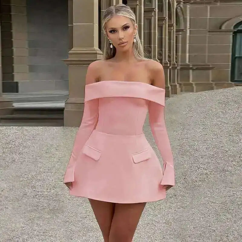 Backless Nightclub Party Dresses