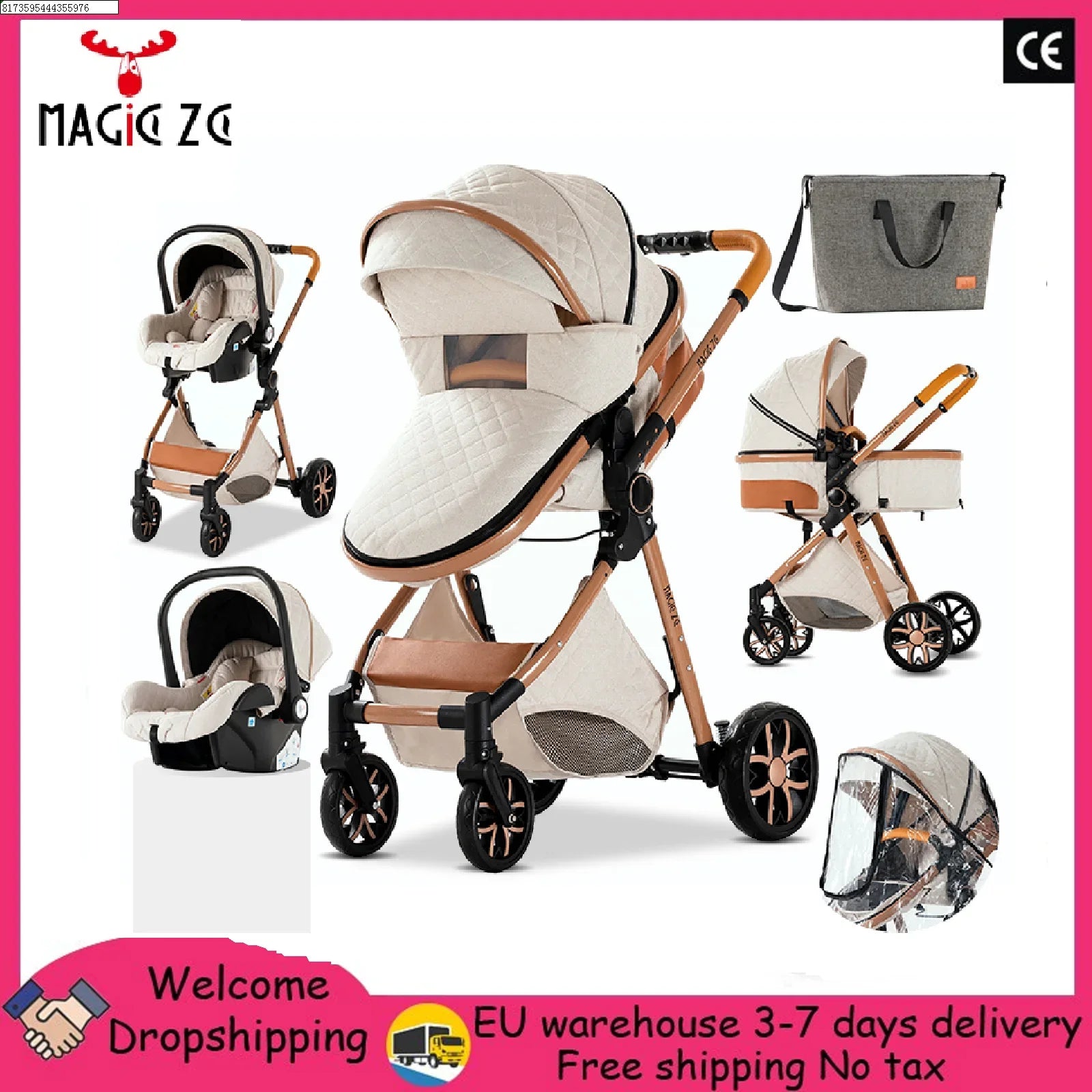 Lightweight Baby Stroller
