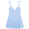 Blue Slip Dress
