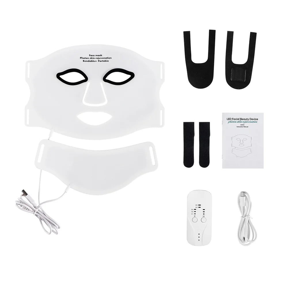 Silicone LED Face & Neck Mask