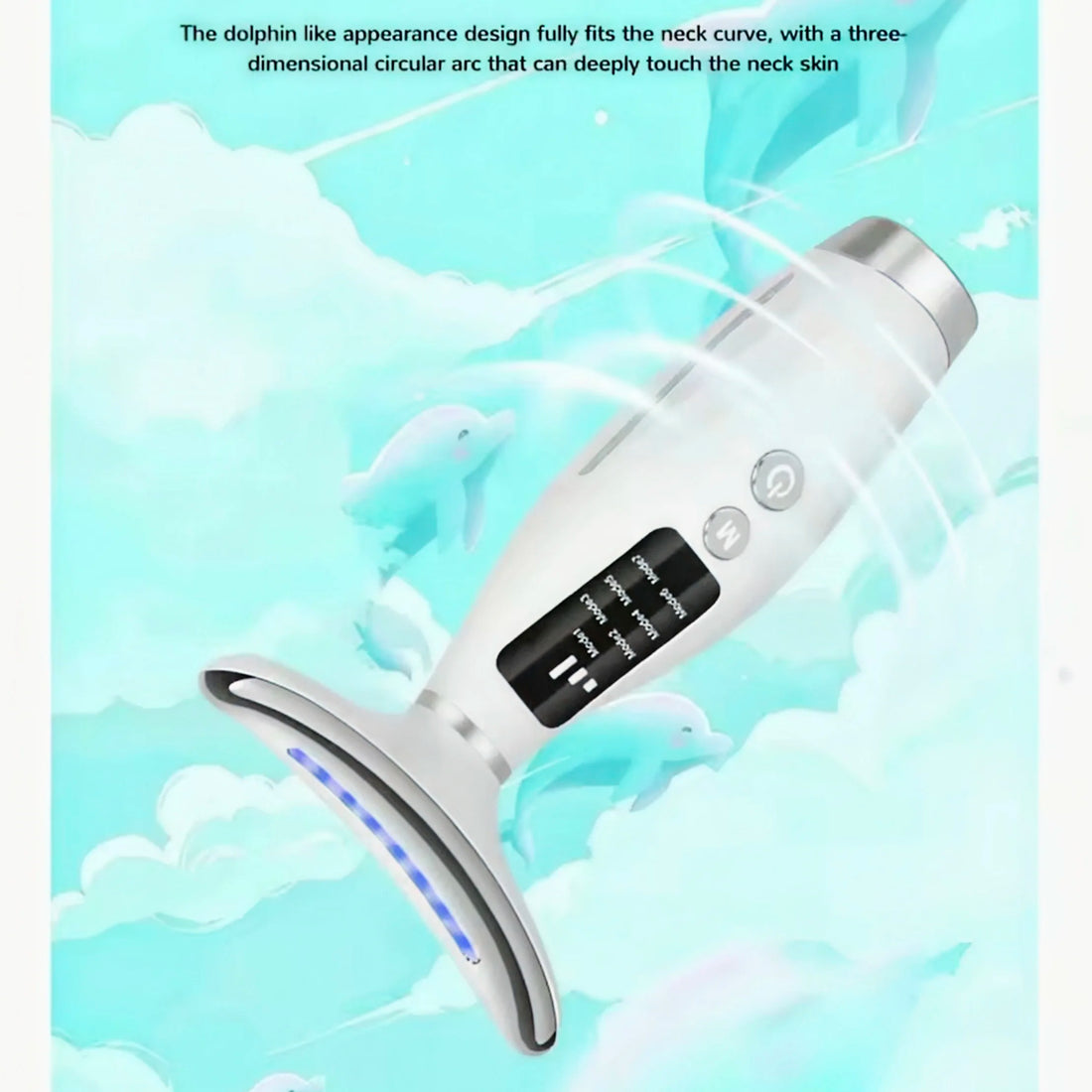 7-Color Galvanic Red Light Facial Massager