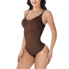 V Neck Spaghetti Strap Compression Bodysuits