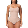 V Neck Spaghetti Strap Compression Bodysuits
