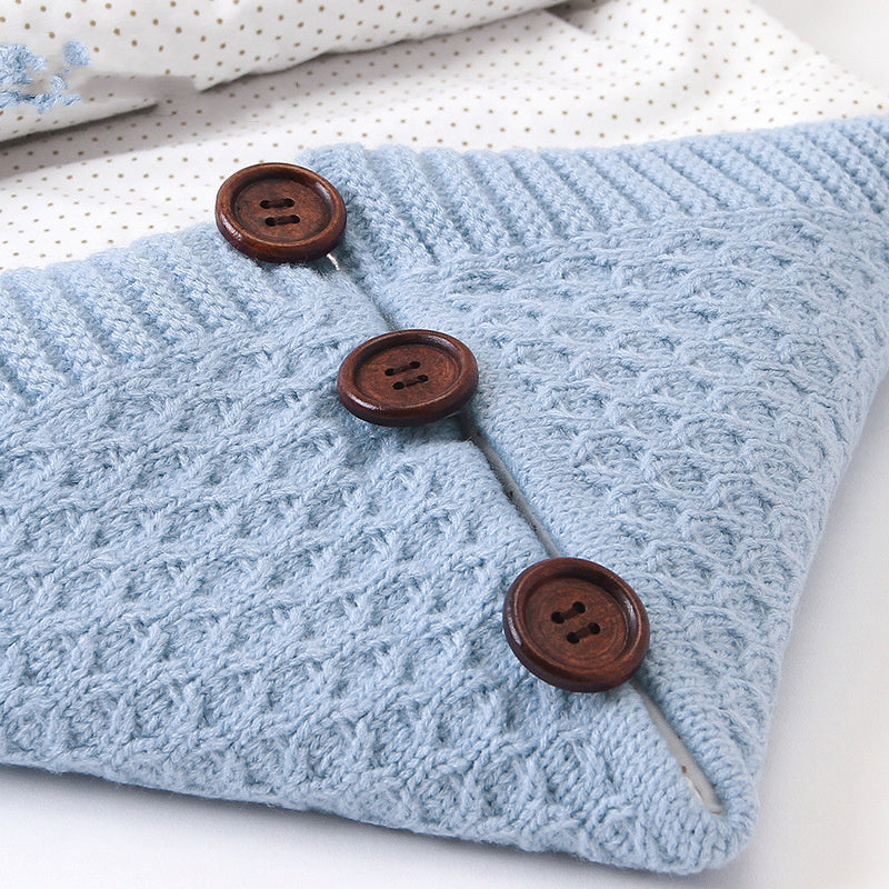 Newborn Envelope-style Thickened Zipper Anti-kick Quilt