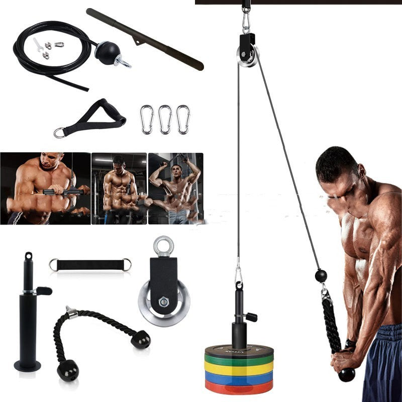 Adjustable Gym Pulley Trainer