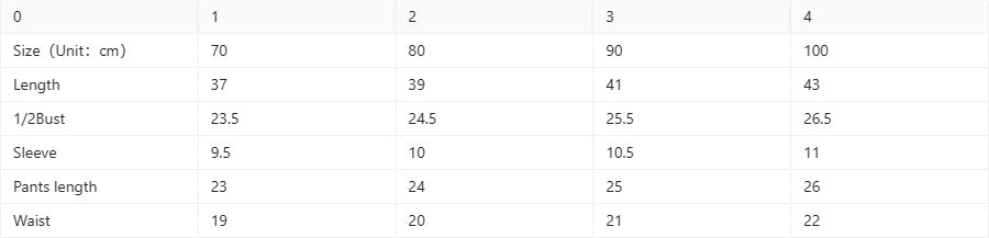 Baby Bodysuit & Shorts Set