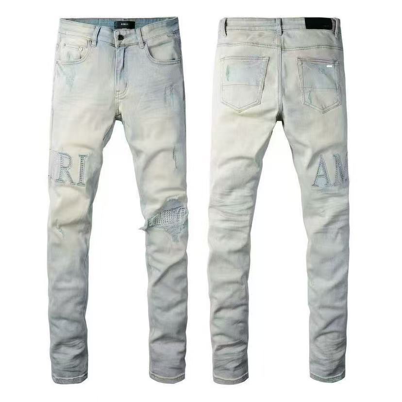 Trendy Retro Dyed Jeans Men