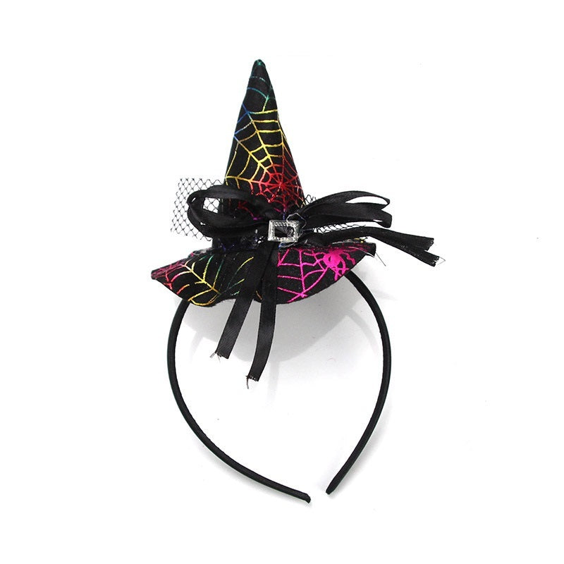 Halloween Headband colorful and festive design details