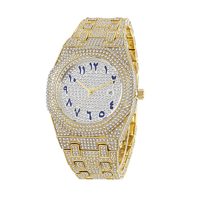 Full Diamond Quartz Watch