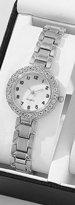 Diamond Quartz Watch Set