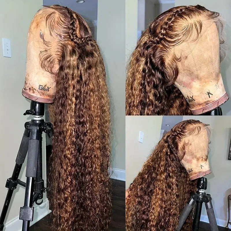Wavy Tube Long Curly Wig