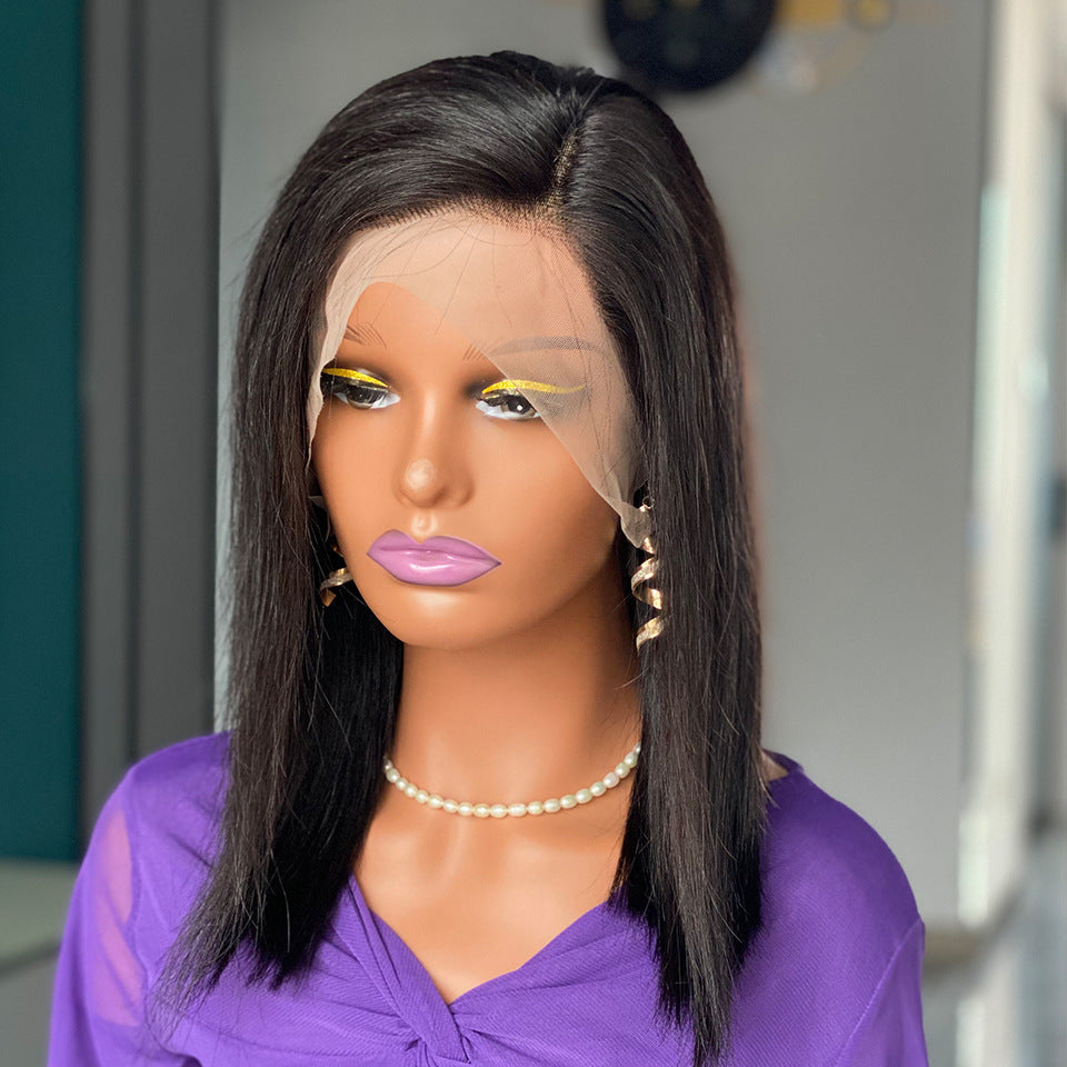 Human Hair Bob Wig 200%