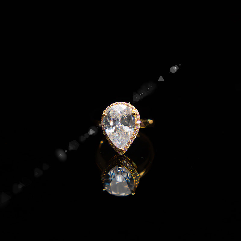 Luxury Drop Zircon Jewelry Set