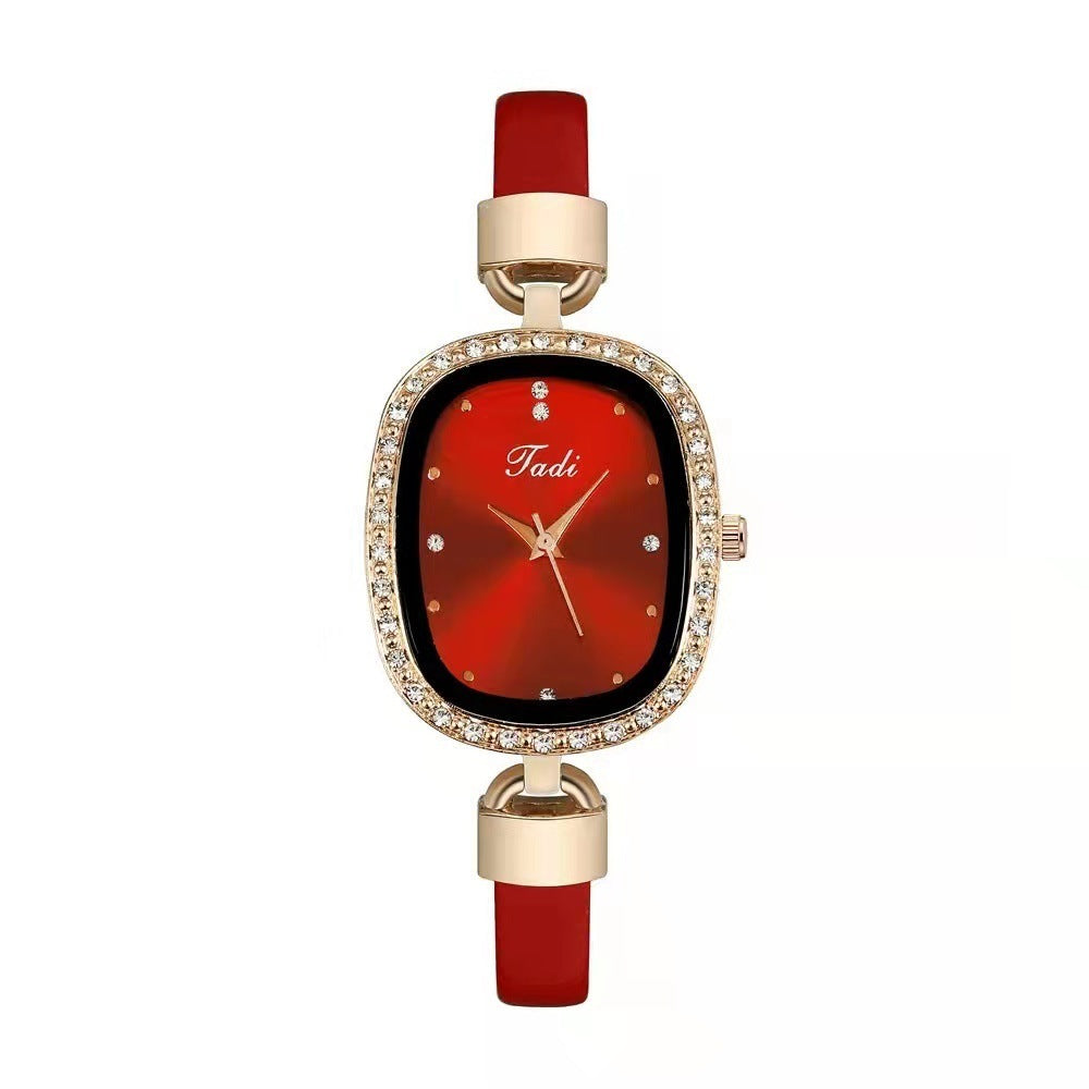 Diamond Rhinestone Watch Set