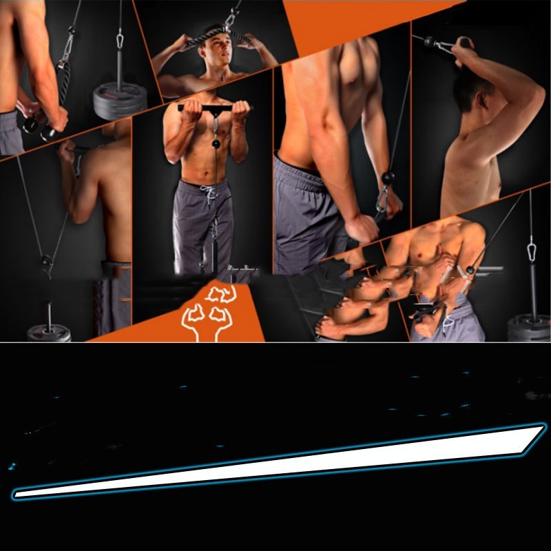 Adjustable Gym Pulley Trainer