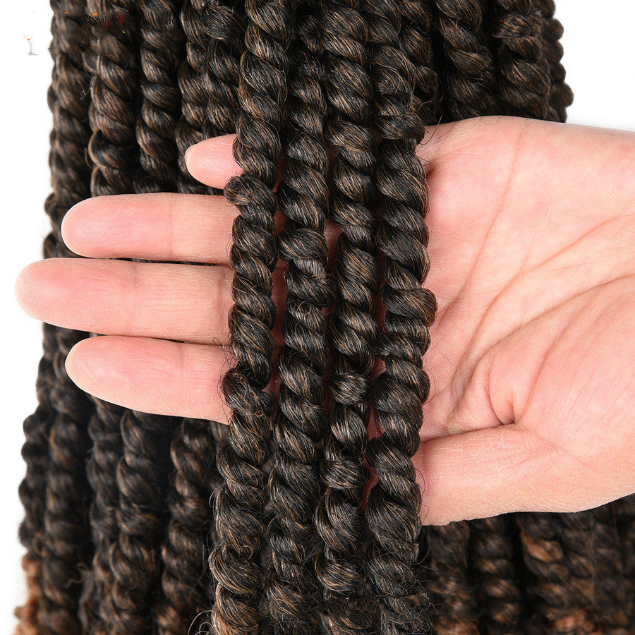Pre-Twisted Crochet Extensions