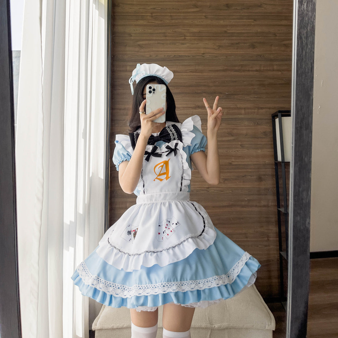 Women Fashionable Cute Animation Cos Clothes fabric detail