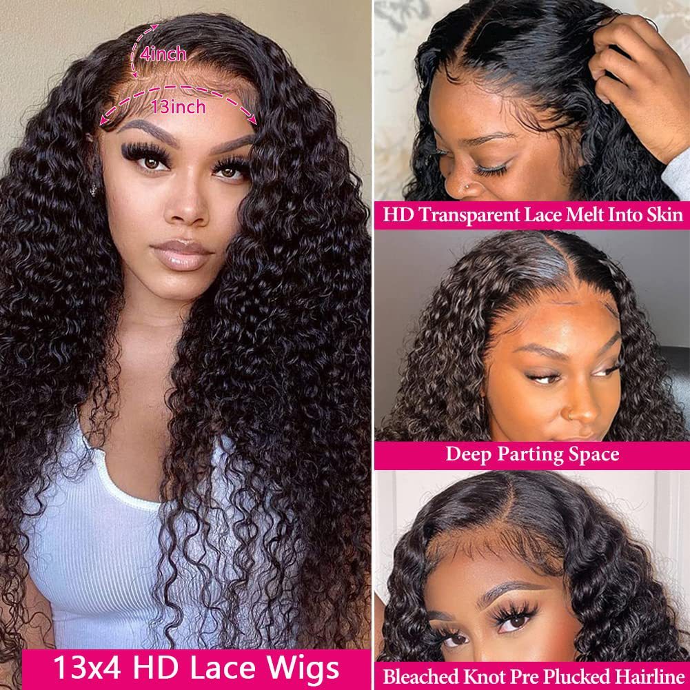 Human Hair Deep Wave Wig