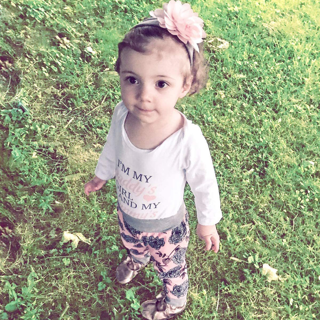 Baby Girl Floral Outfit Set