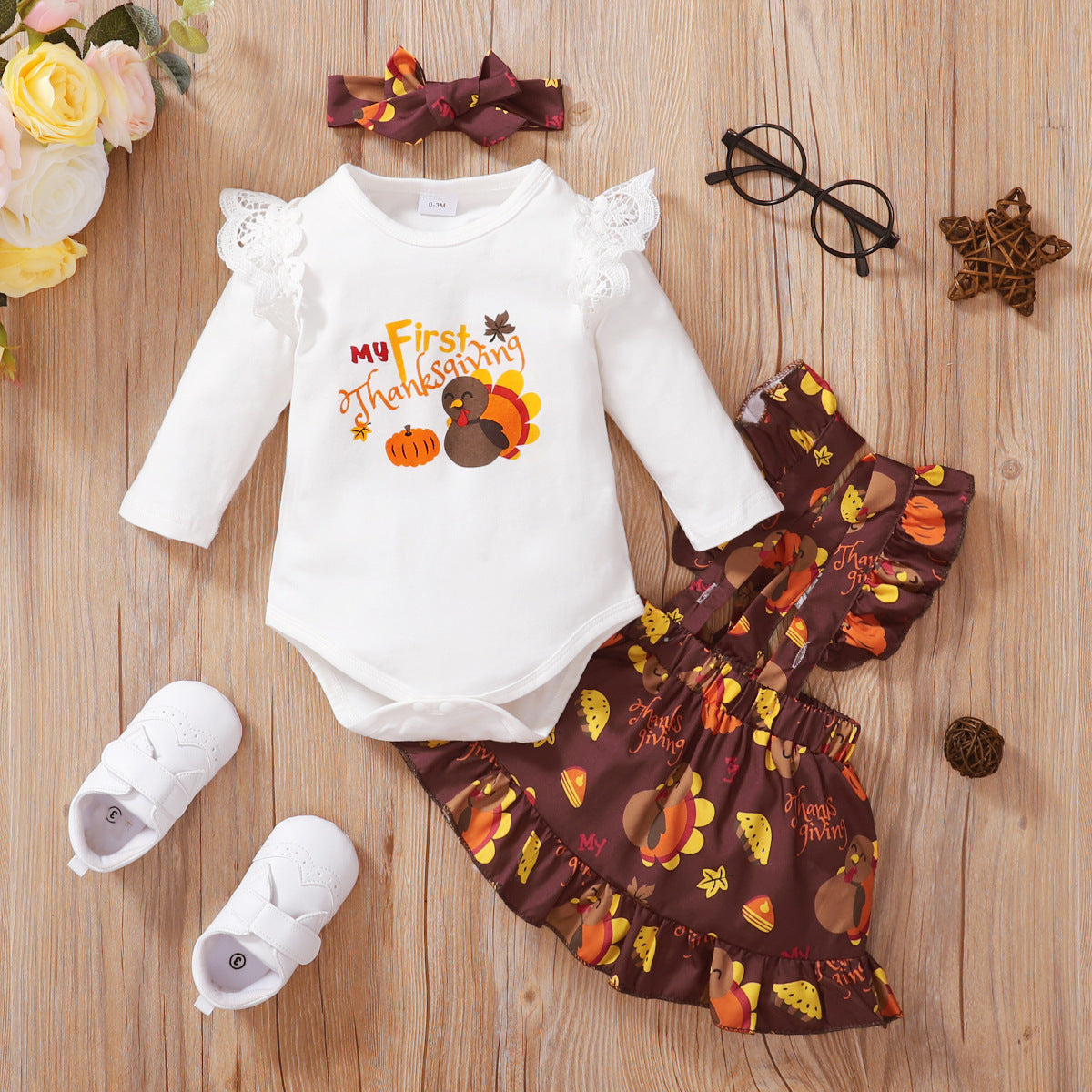 Thanksgiving Baby Outfit Set