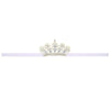 Baby Rhinestone Crown Thin Elastic Headband