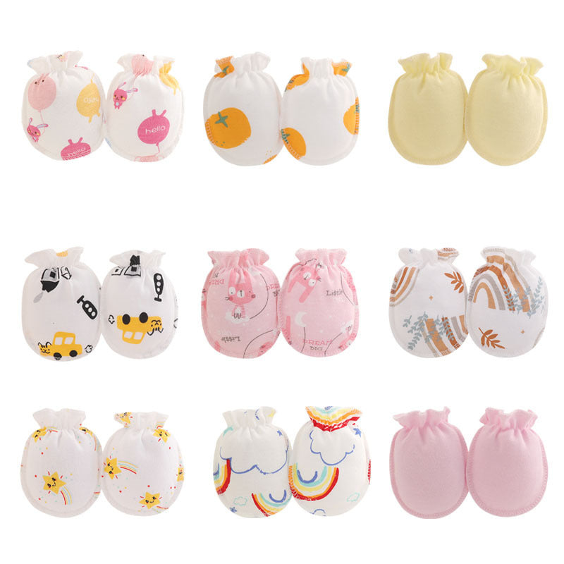 Baby Anti-Scratch Gloves Set