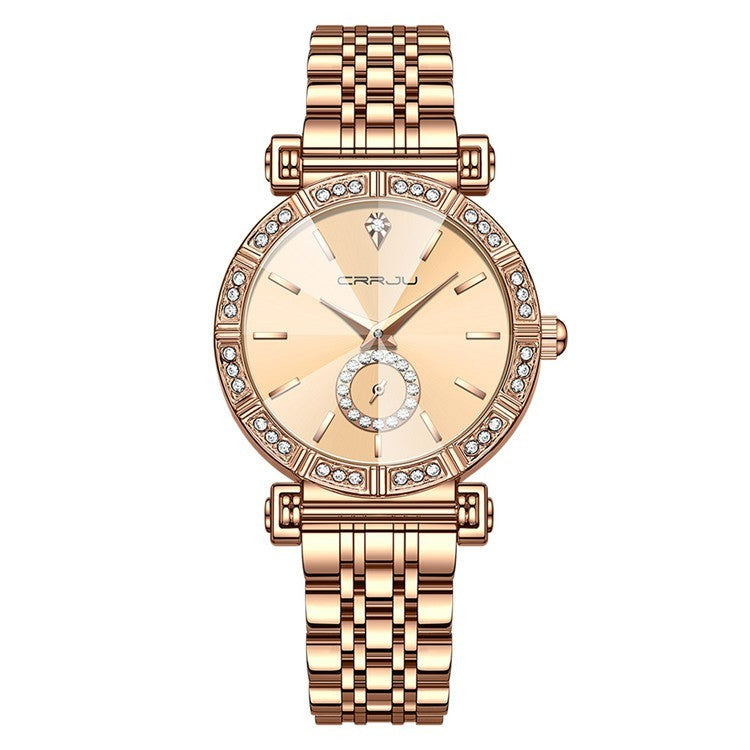 Women’s Diamond Steel Watch