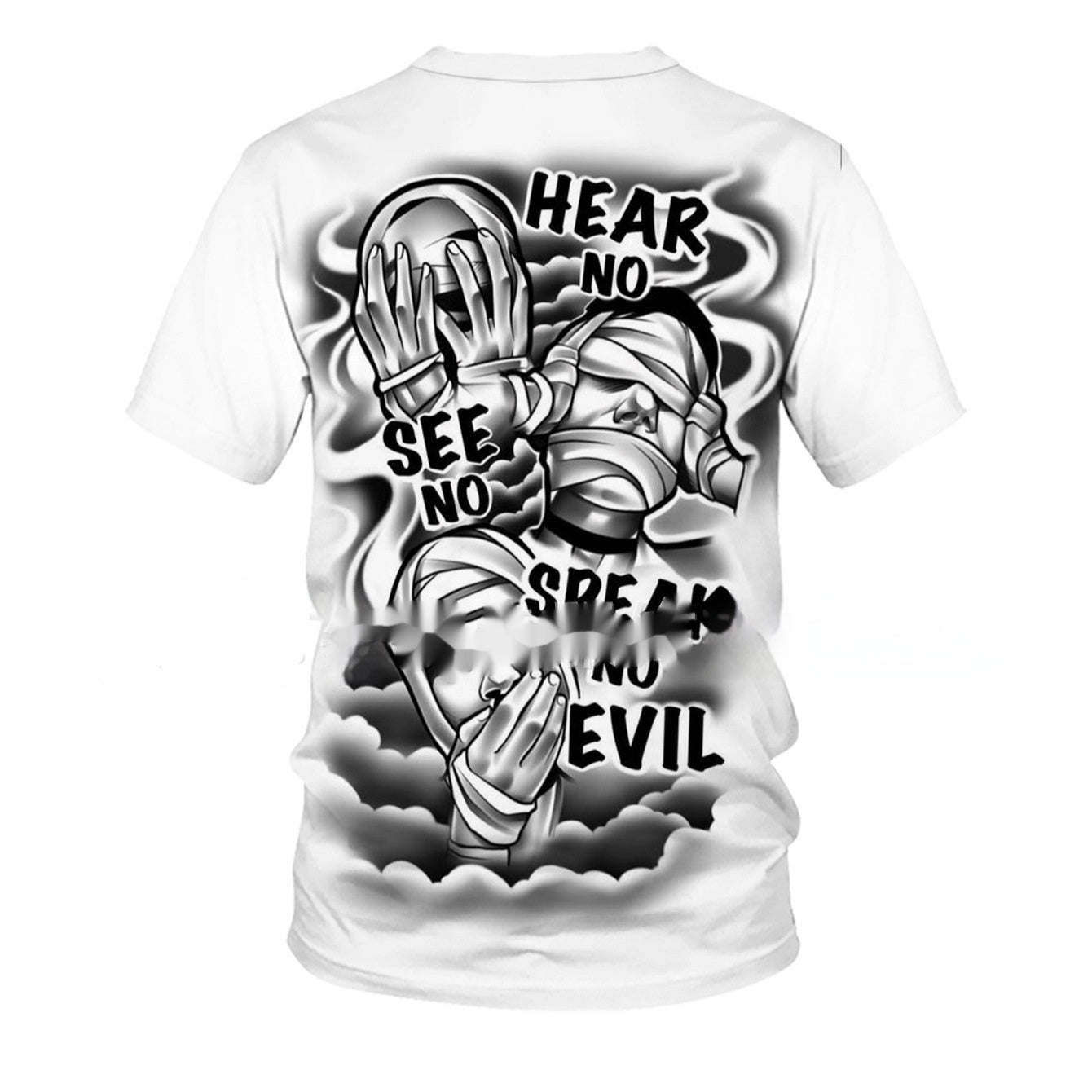 3D Super Plus Size Men's Short Sleeve T-shirt